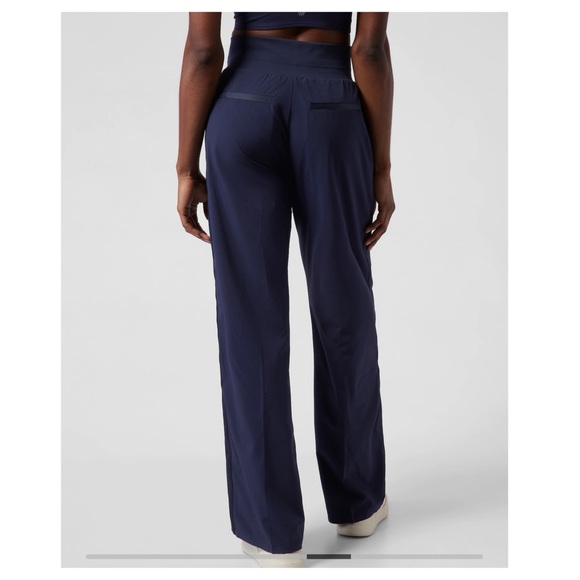 Athleta Nolita Wide Leg // Navy #657665 - Picture 2 of 16